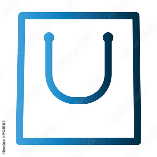 Shopping bag icon design template