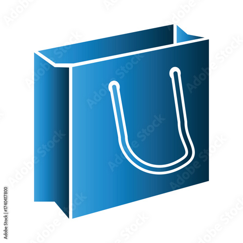 Shopping bag icon design template