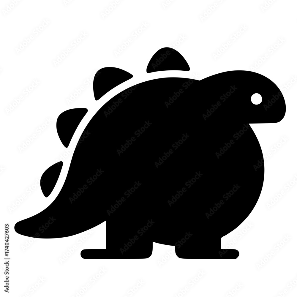 Fototapeta premium Cute dino logo