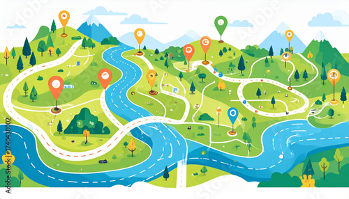 Customer Journey Map Scene