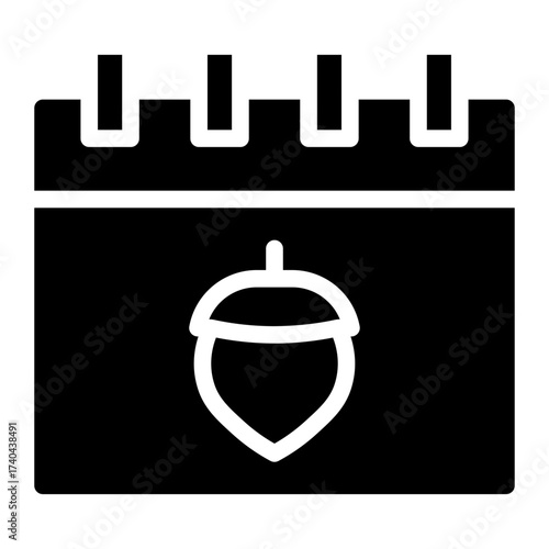 autumn season icon