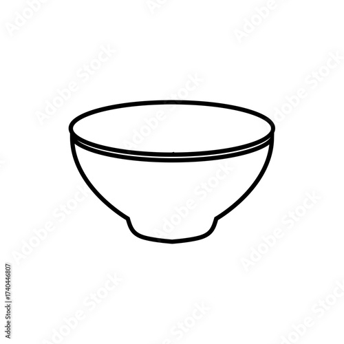 bowl icon vecktor