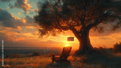 Sunset Serenity - A Tranquil Escape to Natures Embrace.