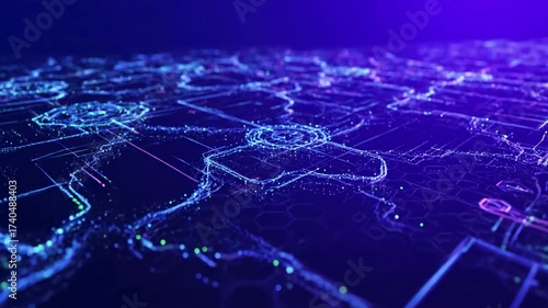 Wallpaper Mural Future Tech Visualization Torontodigital.ca