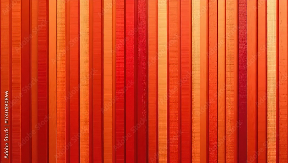 Obraz premium Warm Toned Vertical Lines Creating an Abstract Background.