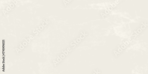 Ecru gradient with texture of eggshell. Pastel light beige background, modern dotted vector design, paper texture.