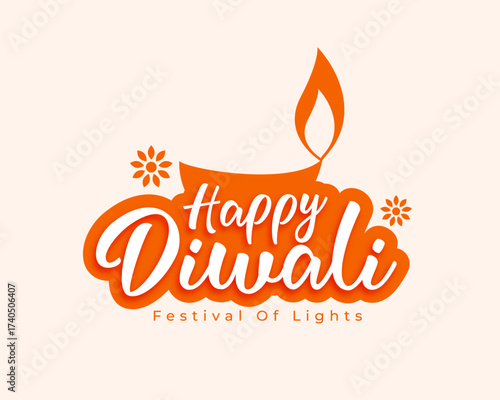 creative happy diwali festive background for social media post