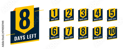 limited days left sign template last announcement for offer