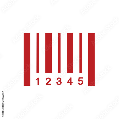 QR code icon transparent, QR code image - vector
