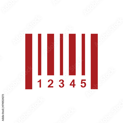 QR code icon transparent, QR code image - vector
