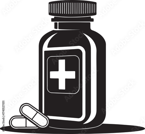 medicine bottle icon