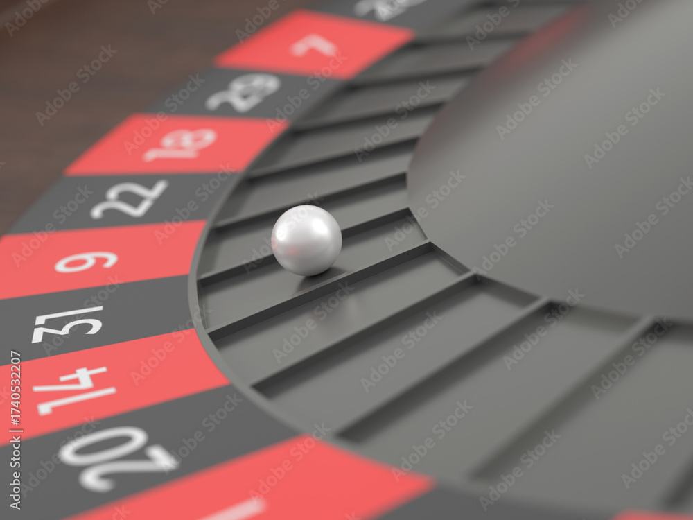 Obraz premium Roulette wheel