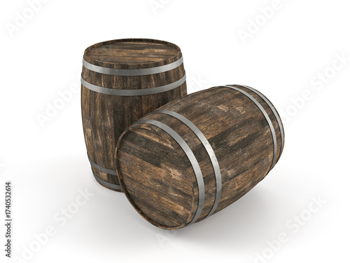 Wooden barrels