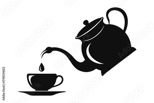 teapot and teacup