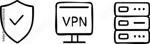 VPN Security and Server Protection for Online Privacy.