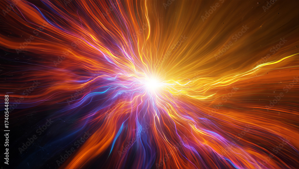 Obraz premium Galaxy Black Hole and Space 