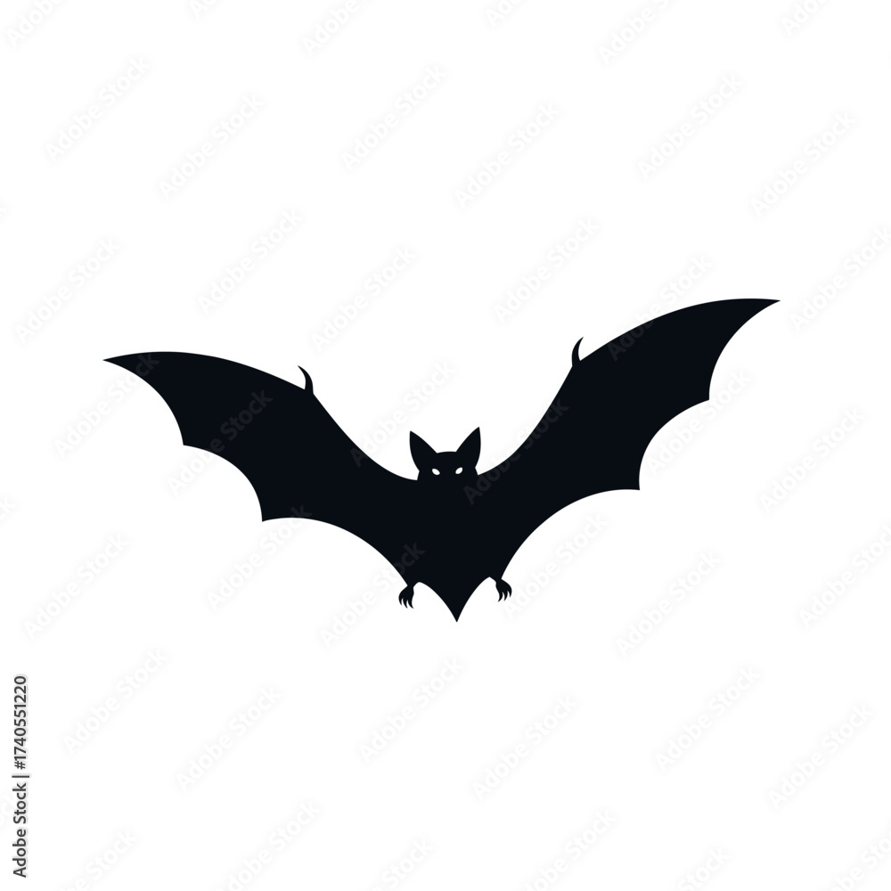 Fototapeta premium Halloween bat icon
