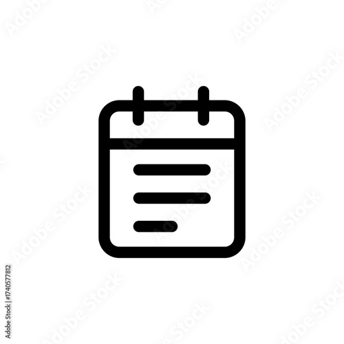Schedule Icon for Time and Planning