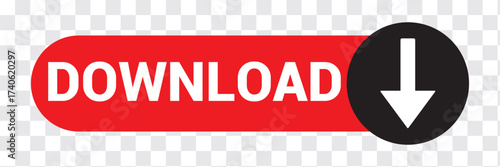 Download icon set. download icon Collection. download sign and symbol. Vector illustration.