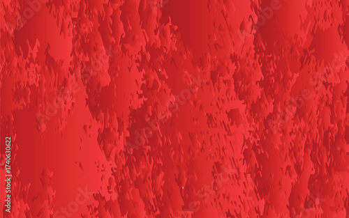 Abstract textured background with vibrant red and orange hues