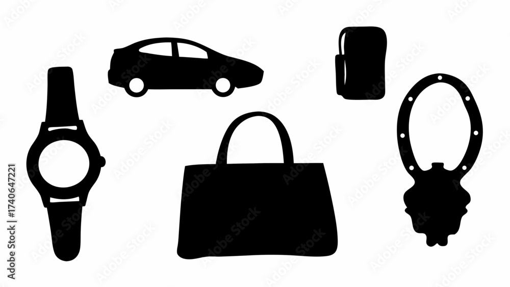 Fototapeta premium vector illustration of a car