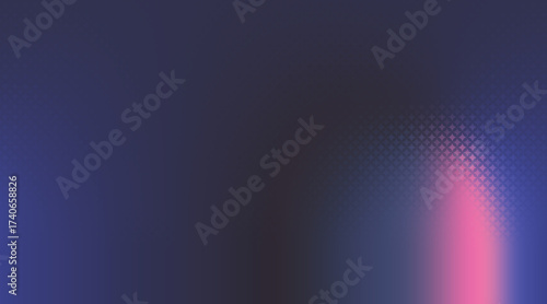 Elegant Gradient Background with Geometric Pattern, Pink and Blue Abstract Design