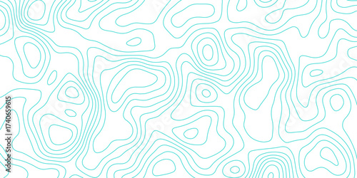 Topographic map background with geographic grid for hiking and mountain sport. luxury topographic wavy pattern and geographic grid map design. paper texture Imitation of a geographical map shade.