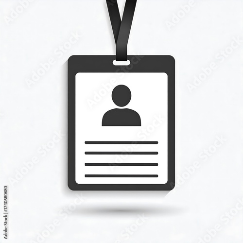 Simple ID card icon (1)
