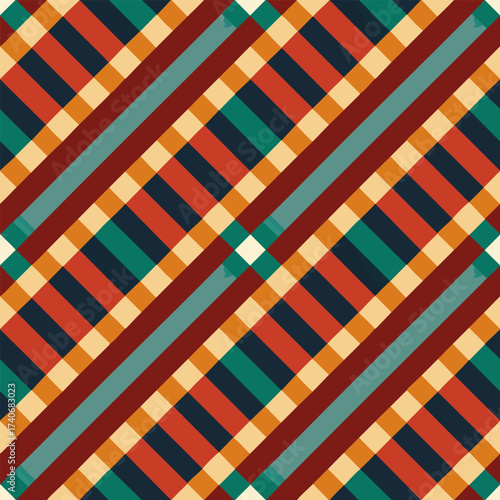 geometric ornament abstract vector background