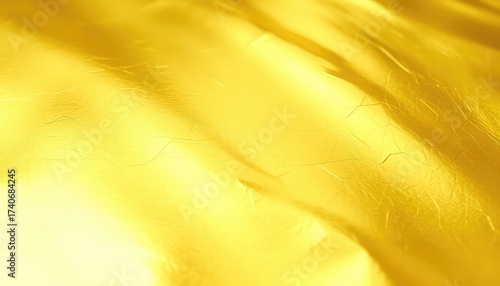 Subtle undulations and delicate fracture lines grace a surface bathed in a radiant, sun-kissed, golden hue, creating a luminous textural abstract