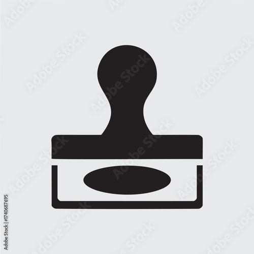 Office Stamp and Ink Pad Icon