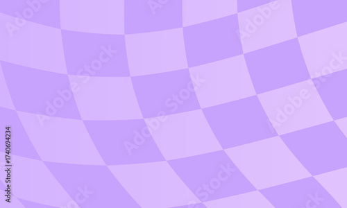 Soft purple checkered curved background with pastel tones