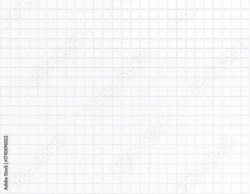 Wallpaper Mural Seamless white grid pattern Torontodigital.ca