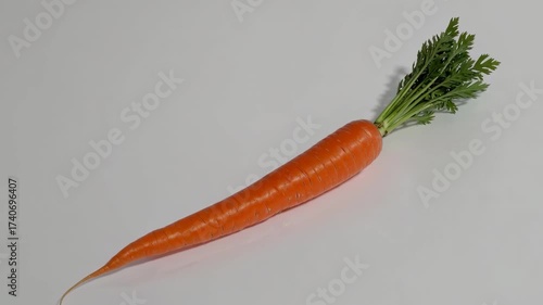 Wallpaper Mural Fresh carrots on a wooden table background Torontodigital.ca