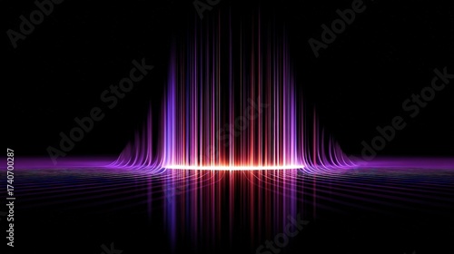 The Violet and Amber Gradient