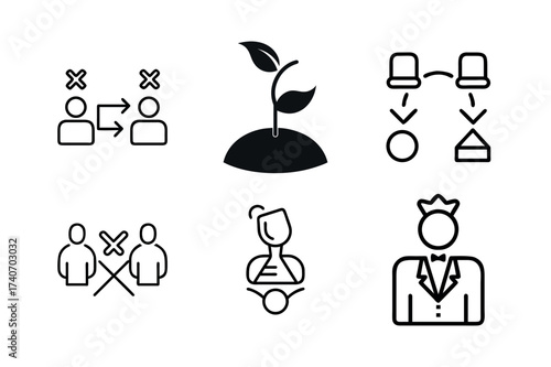 Business and Investment Icon Set