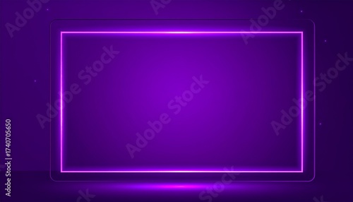 Purple background vector illustration lighting effect graphic for text and message board design infographic
