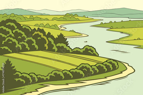 Sauvie Island in Oregon, farmland, wildlife refuges, and sandy Columbia River beaches