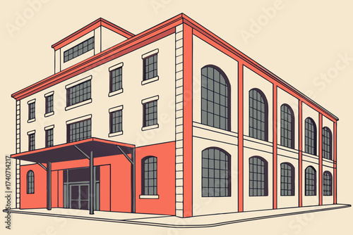 Savannah College of Art and Design Museum in Savannah, Georgia, restored brick warehouse with contemporary design