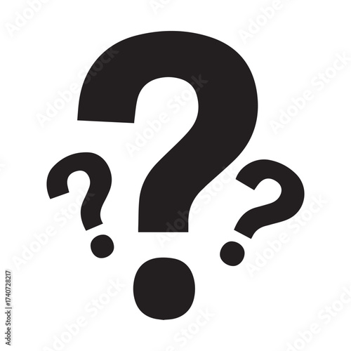 Question Mark Graphic Uncertainty Doubt Problem Symbol Sign Illustration