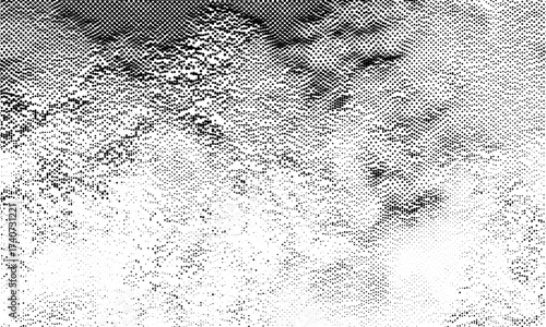 Subtle halftone grunge urban concrete texture vector. Distressed overlay texture. Grunge overlay background. Abstract mild textured effect. Vector Illustration. Black