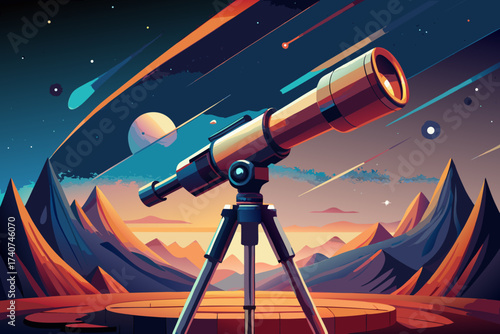 telescope on the moon