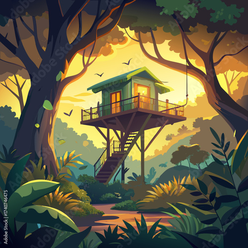 house in the woods