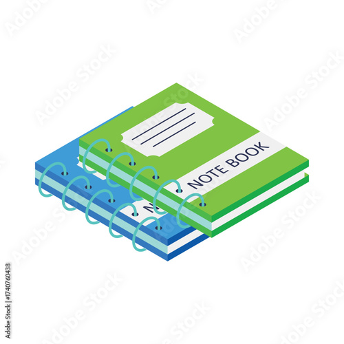 Eye Drops Isometric vector Illustration 