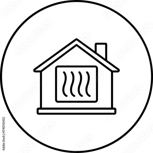 Central Heating Icon