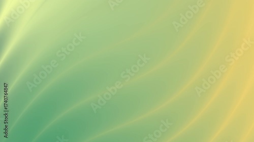Abstract wavy gradient pattern in green to yellow tones, ideal for backgrounds, print designs, or digital artwork projects.