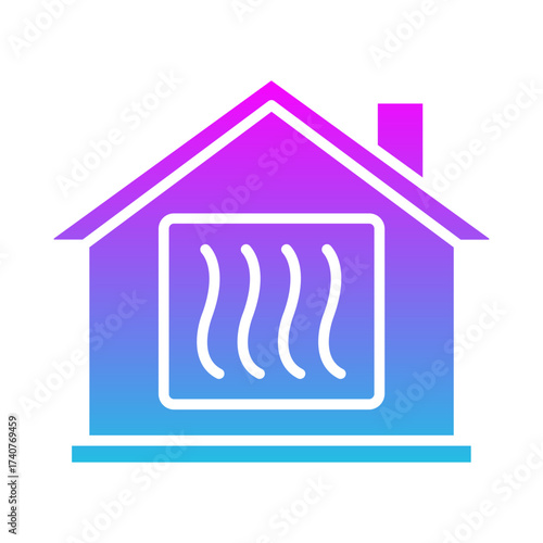 Central Heating Icon