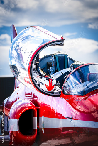 airplane at the airport