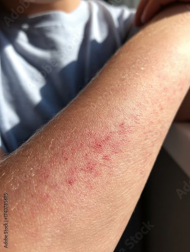 Close-up of Rash on Arm