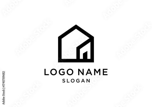 Real estate and building vector logos, architecture
